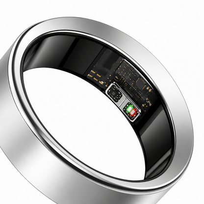 Titanium AI Smart Ring — 24/7 Health Tracking