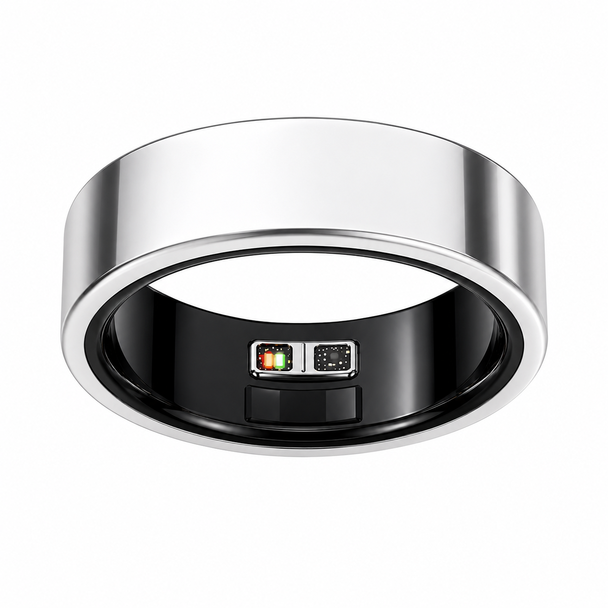 Titanium AI Smart Ring — 24/7 Health Tracking
