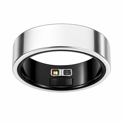 Titanium AI Smart Ring — 24/7 Health Tracking