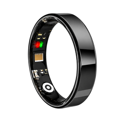 Titanium AI Smart Ring — 24/7 Health Tracking