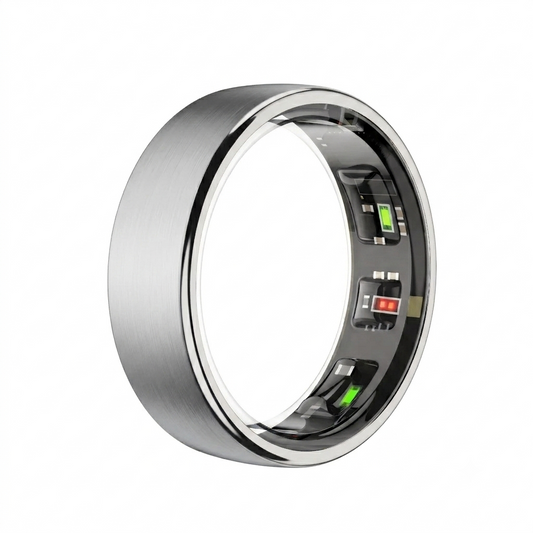 Titanium AI Smart Ring — 24/7 Health Tracking